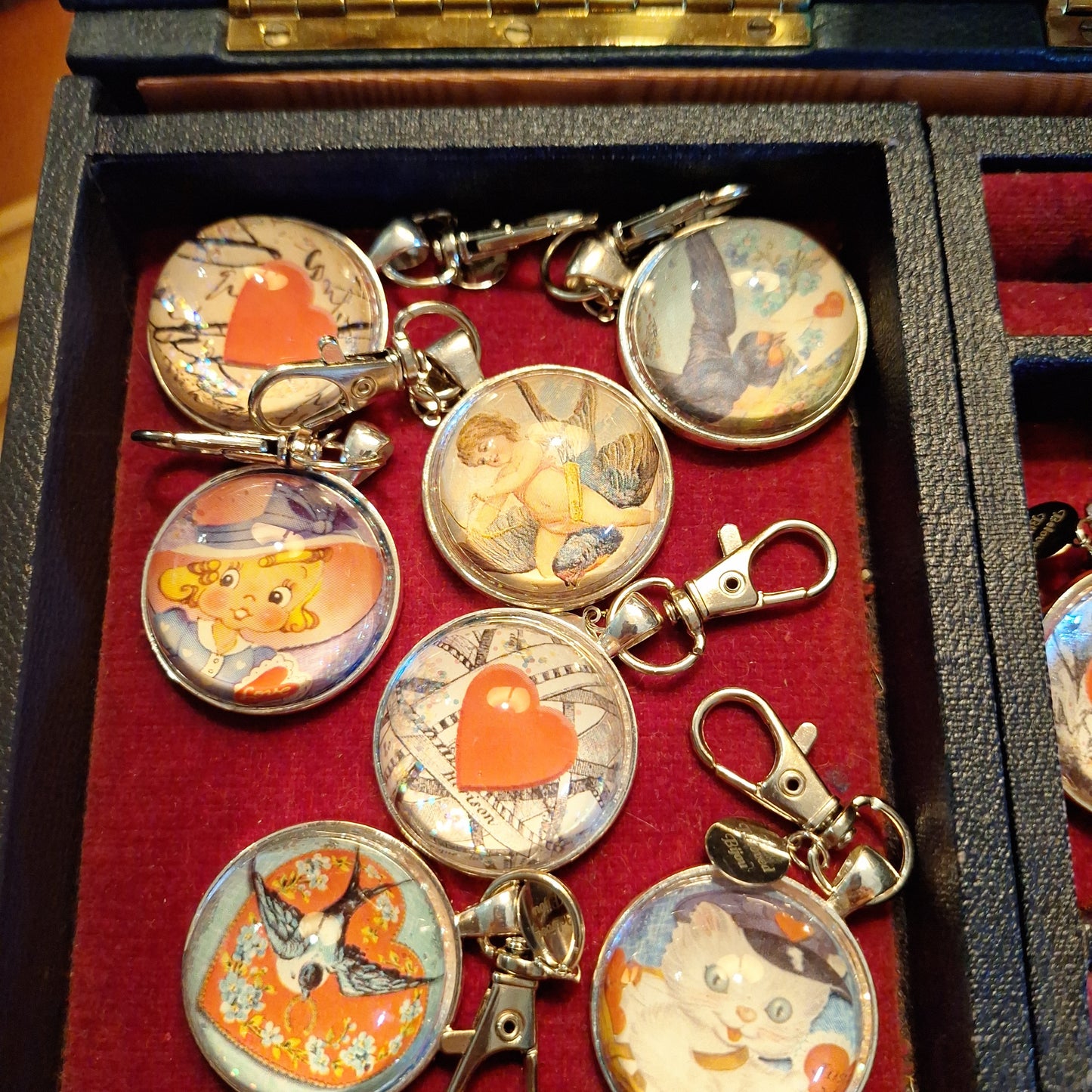 Glass Image Charms