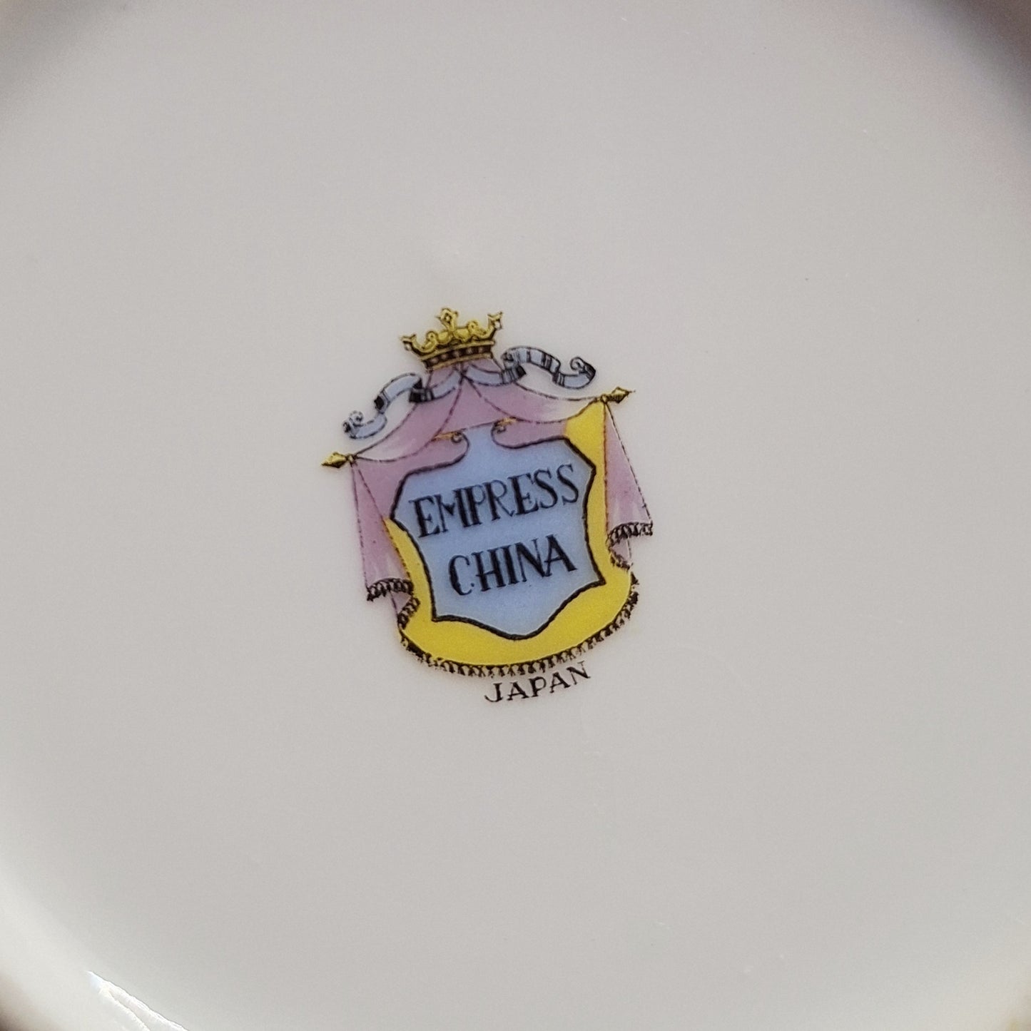 Vintage Empress China 6 oz Lidded Dish Candle