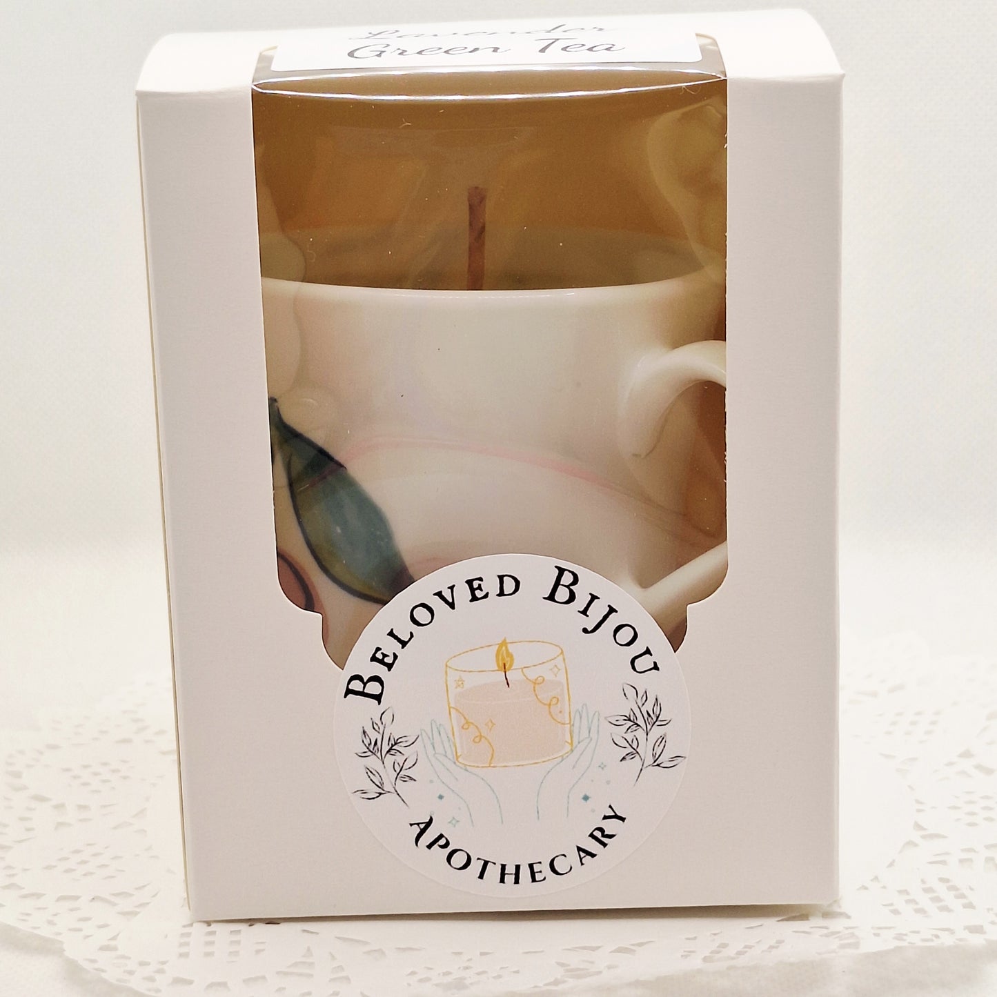 Corning Ware Cherry Apple 8 oz Coffee Cup Candles