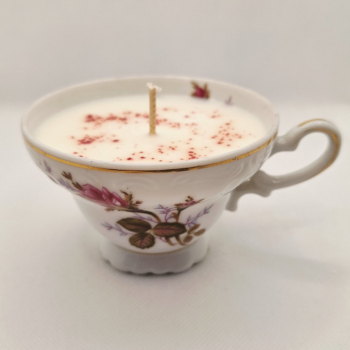Japanese Rose 4 oz Teacup Candle