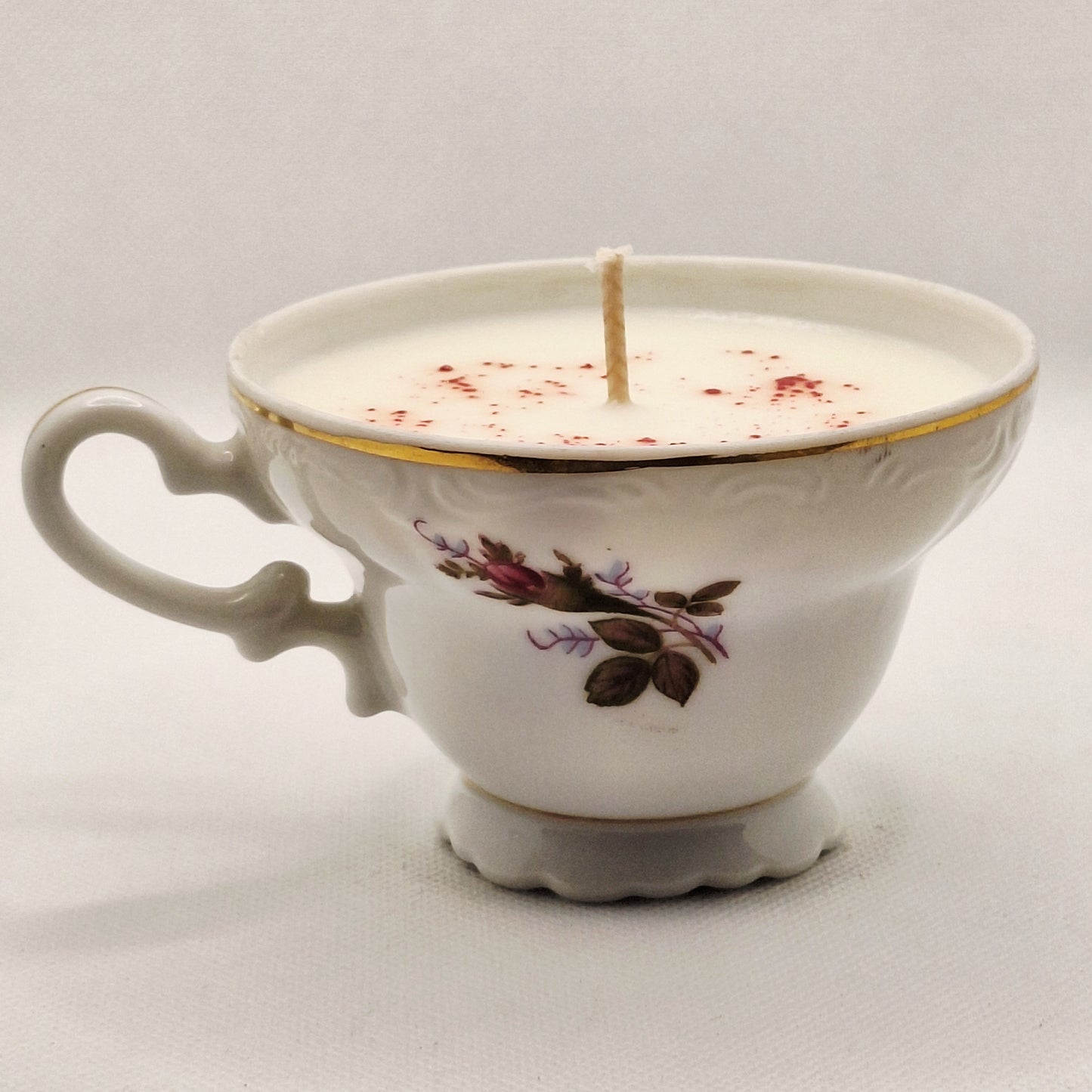 Japanese Rose 4 oz Teacup Candle
