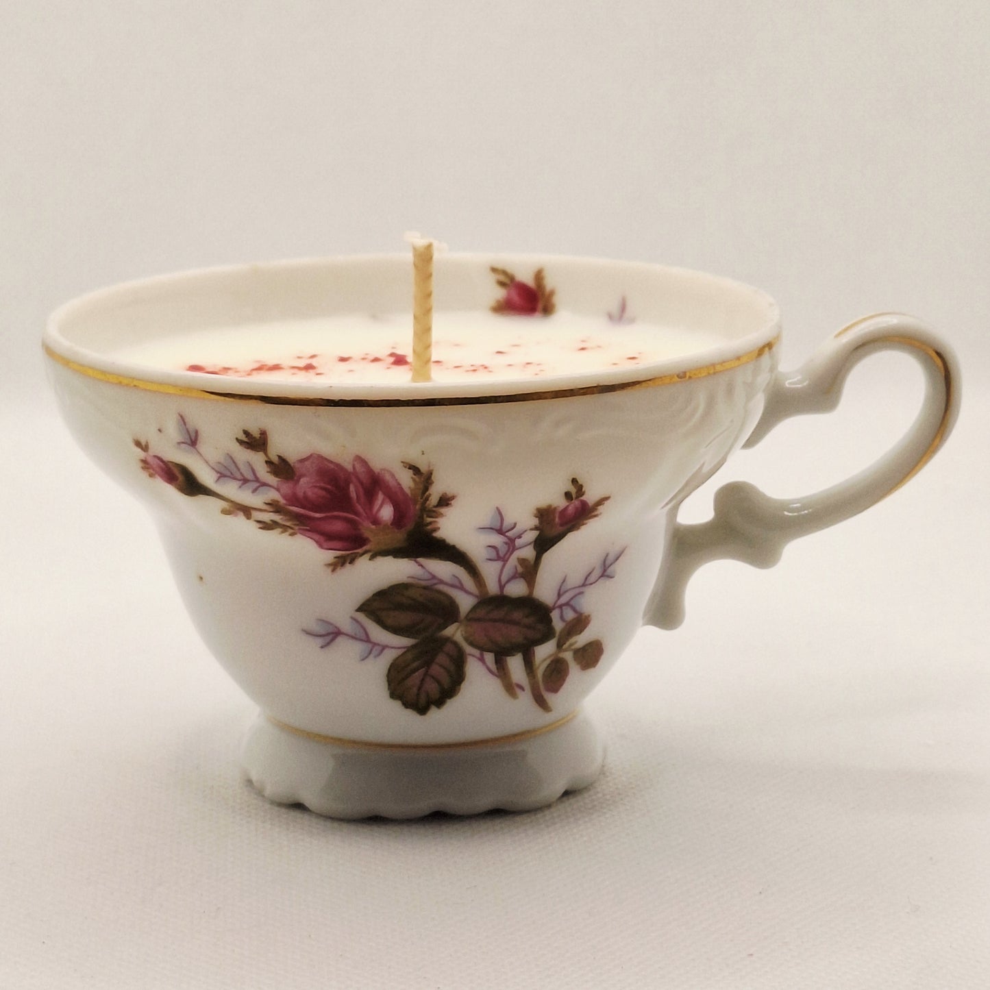 Japanese Rose 4 oz Teacup Candle