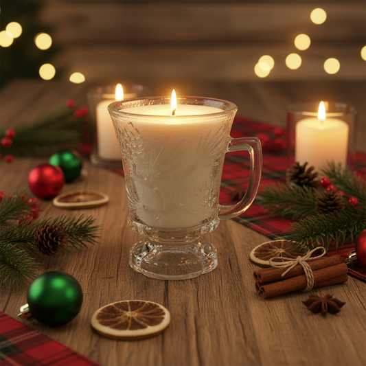 Vintage Tiara Ponderosa Mug Soy Wax Candle