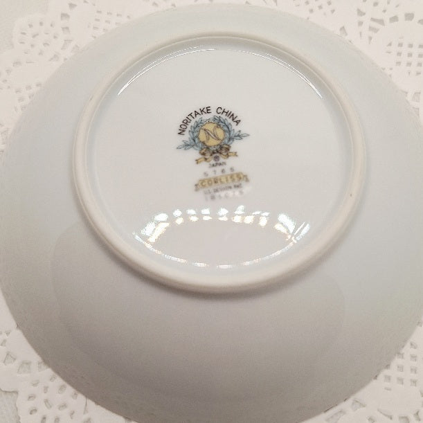 Noritake Corliss and Anchor Hocking Massage Oil Candle