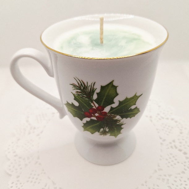Yuletide Holly Soy Wax Candle