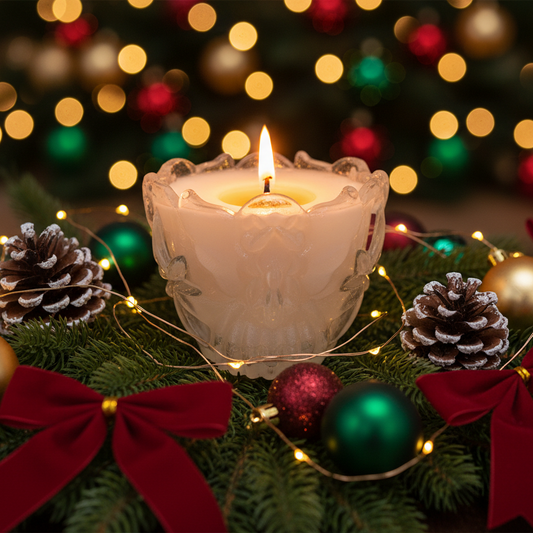 Gorham Lead Crystal Angel Votive Candle