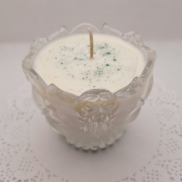 Gorham Lead Crystal Angel Votive Candle