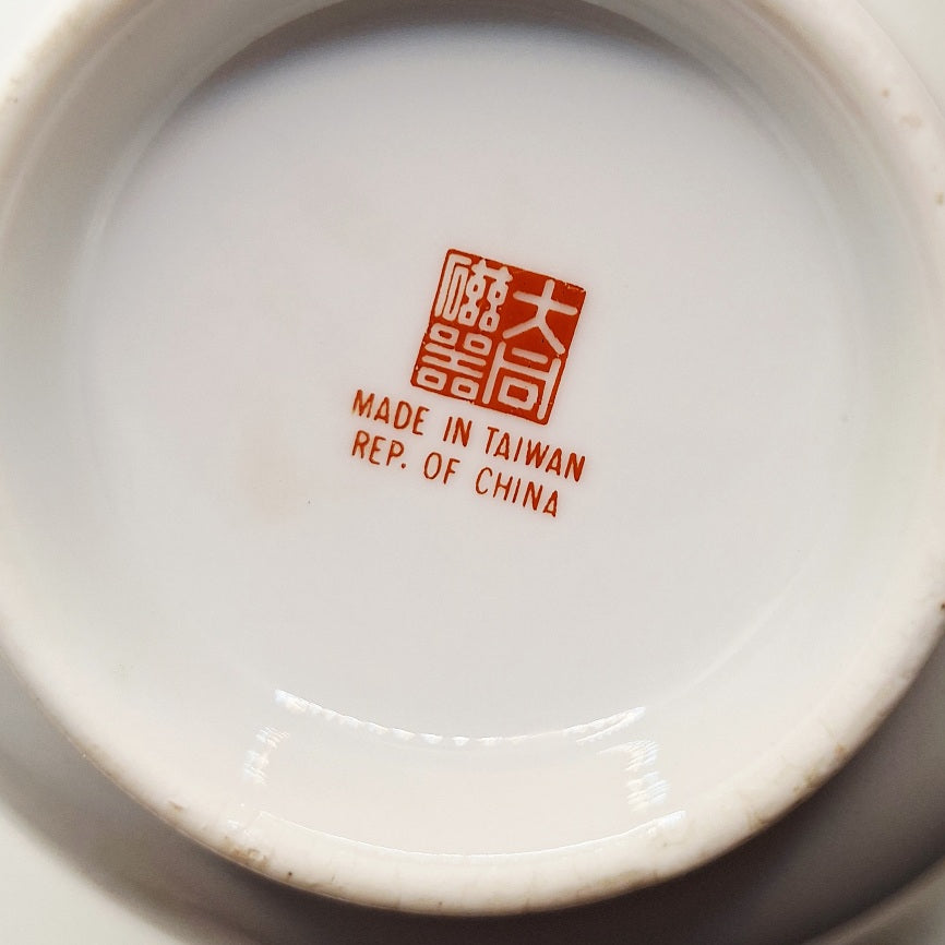 Chinese Porcelain Ramen Bowl Soy Wax Candle