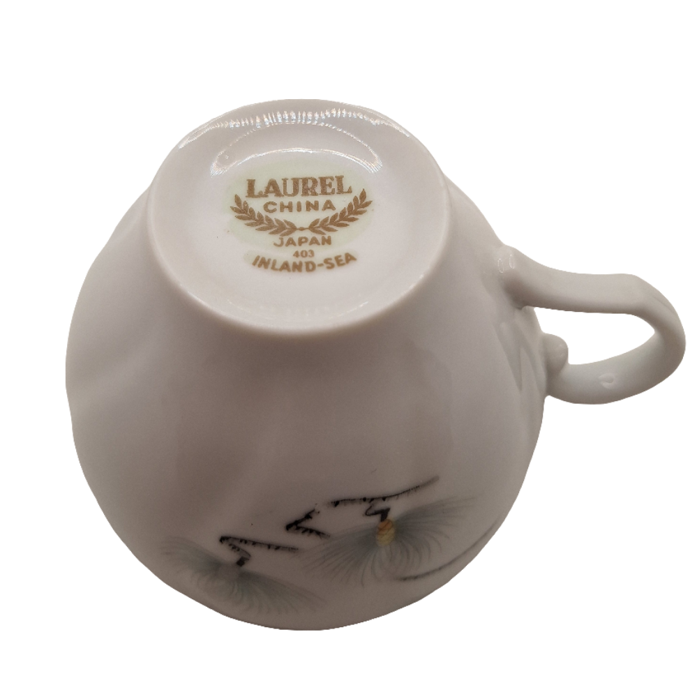 Laurel China Inland Sea 6 oz Teacup Candles