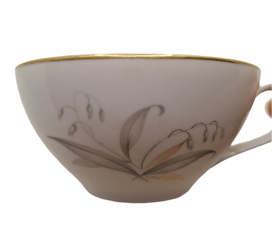 Kaysons China Golden Rhapsody 5 oz Teacup Candles