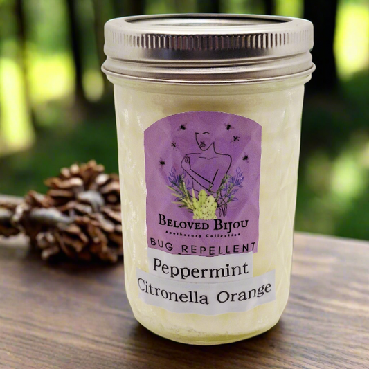 Meadow Guard Botanical Bug Barrier Essential Oil Wood Wick Candle