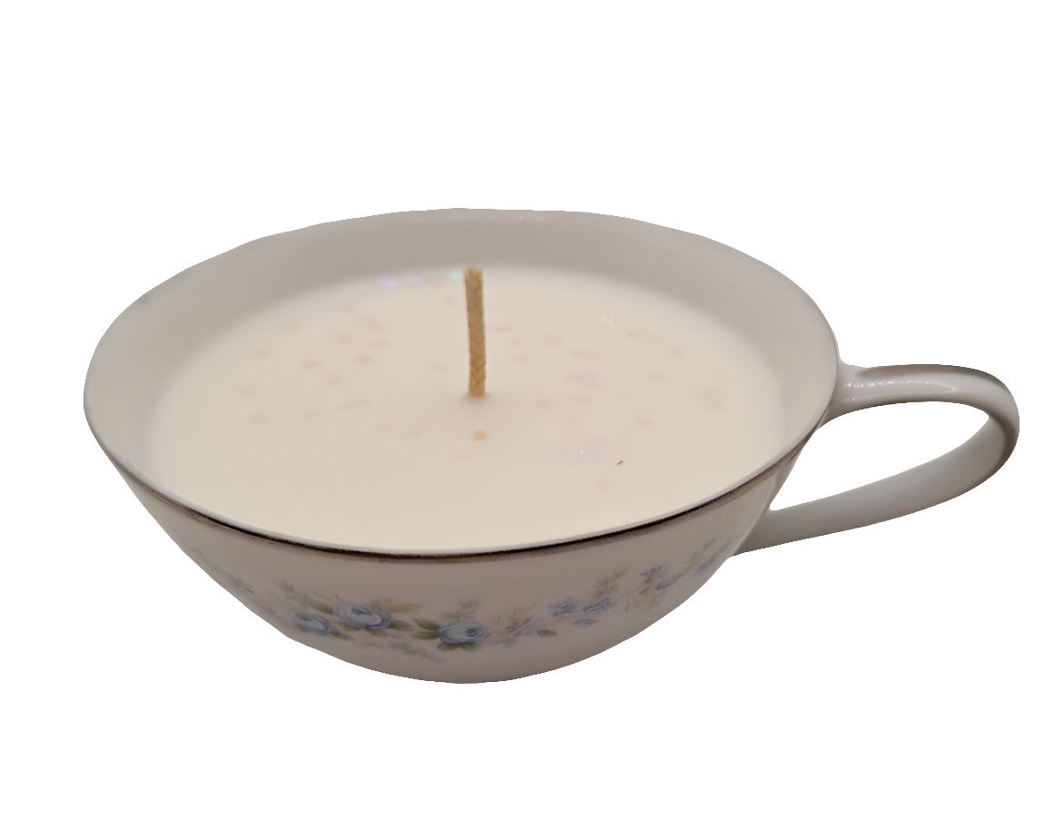 Noritake Roseberry 4 oz Teacup Candles