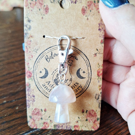 Crystal Mushroom Charms