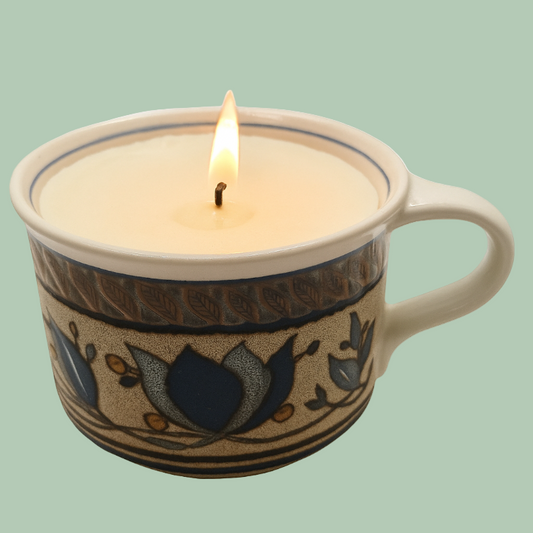 Mikasa Intaglio 8 oz Teacup Candles