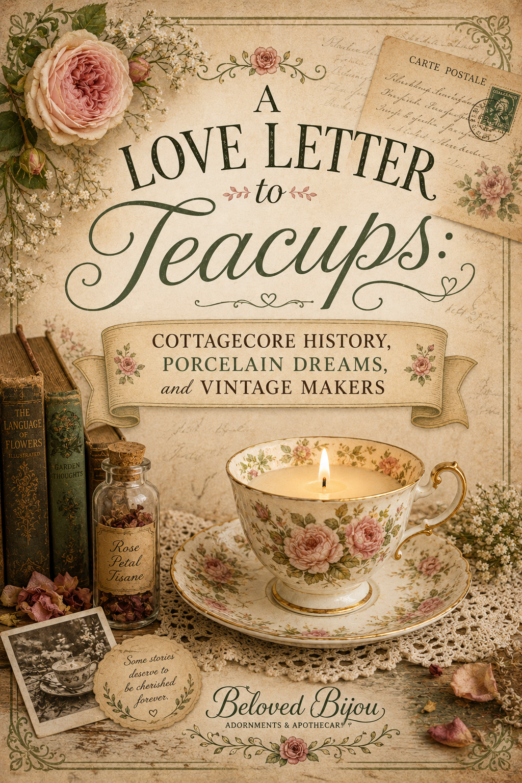 A Love Letter to Teacups: Cottagecore History, Porcelain Dreams, and Vintage Makers