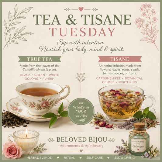 Did you know there's a difference between a tea and a tisane?
