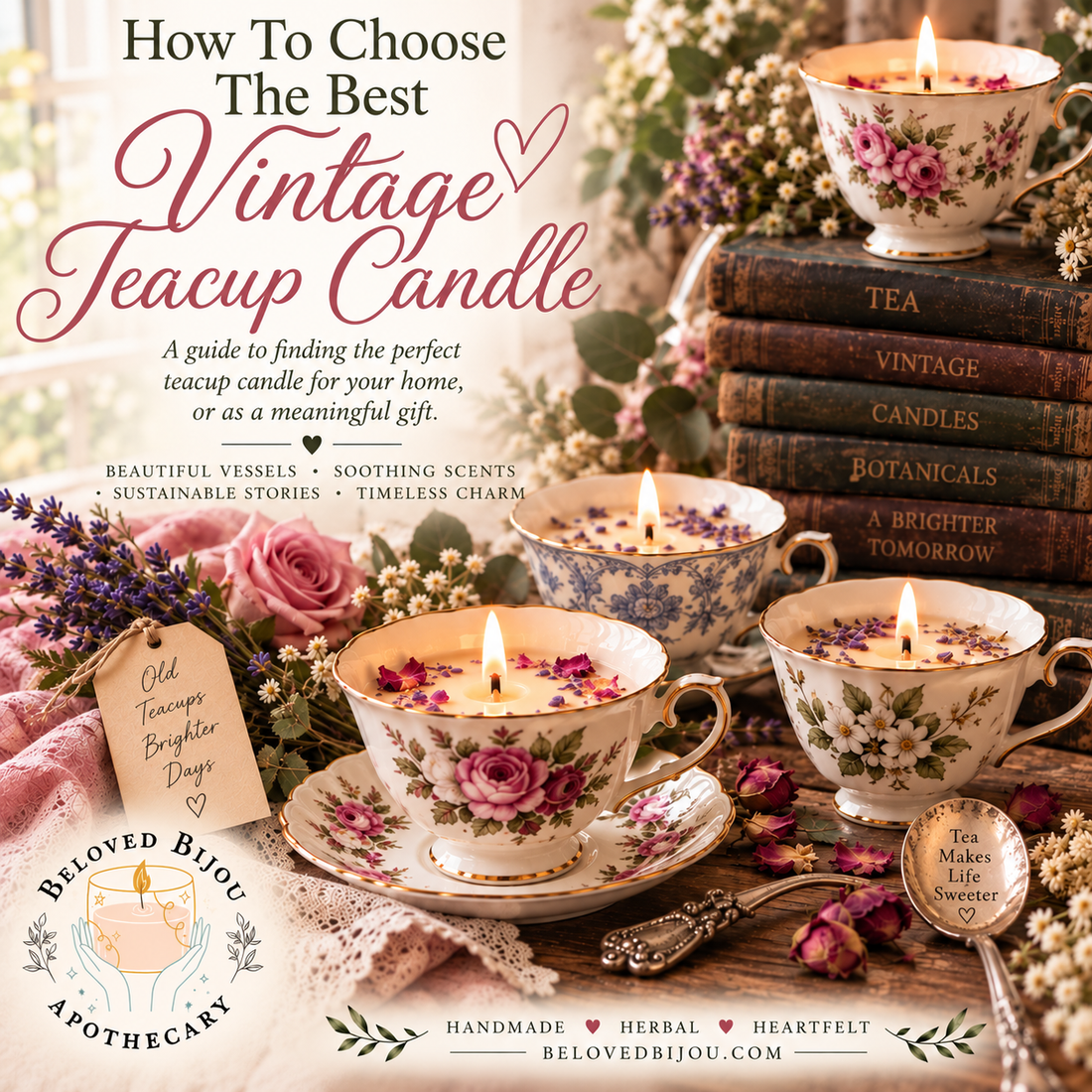 How to Choose the Best Vintage Teacup Candle