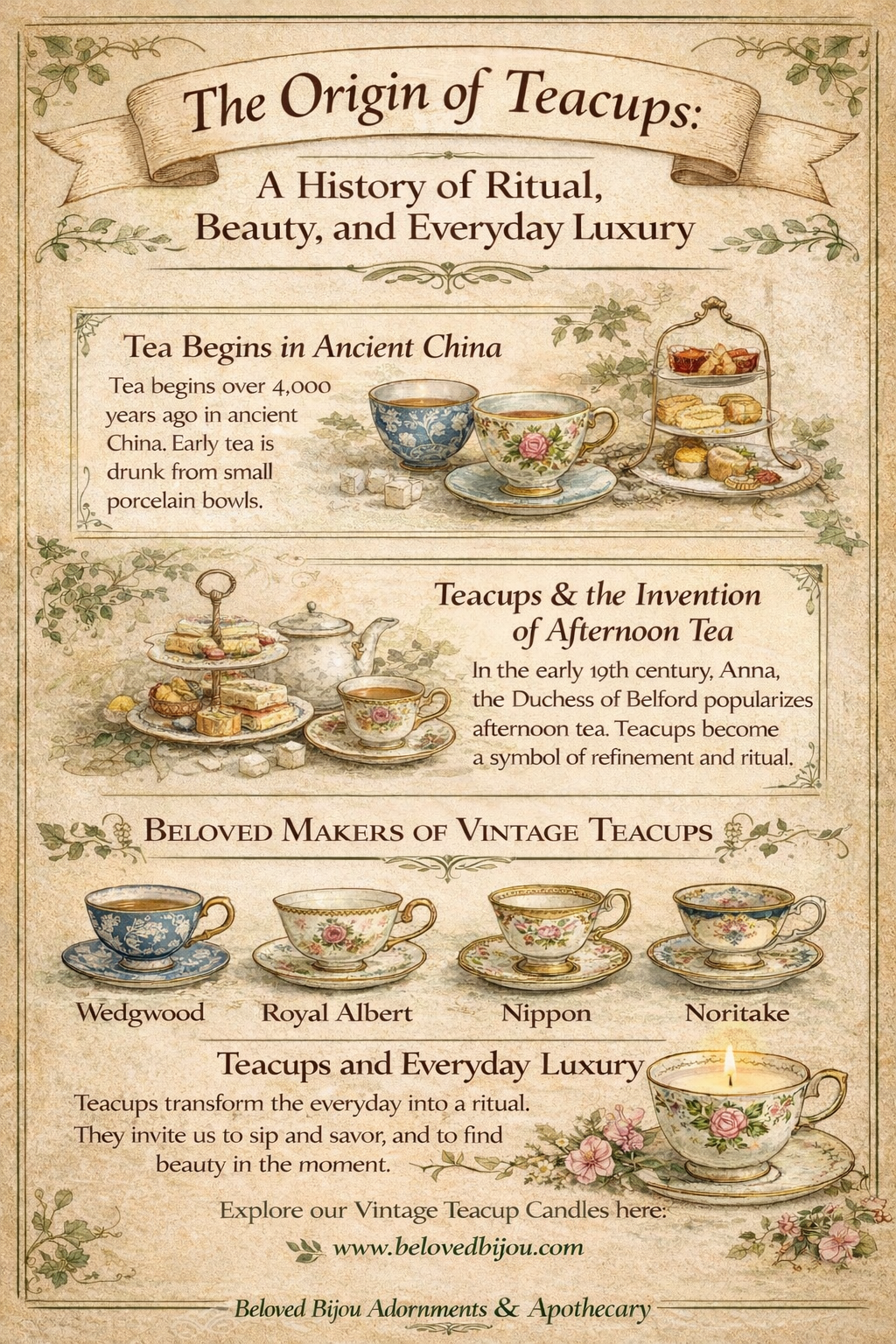 The Origin of Teacups: A History of Ritual, Beauty, and Everyday Luxury