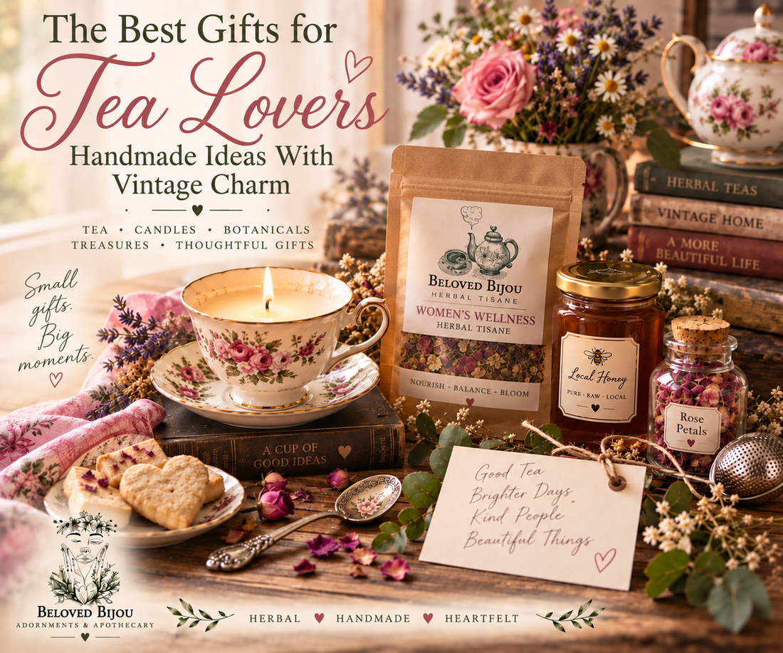 The Best Gifts for Tea Lovers: Handmade Ideas With Vintage Charm