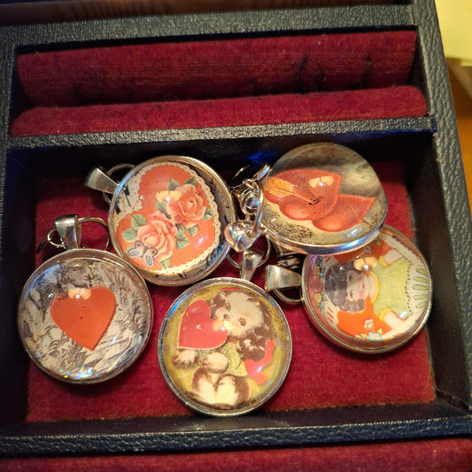 Glass Image Charms