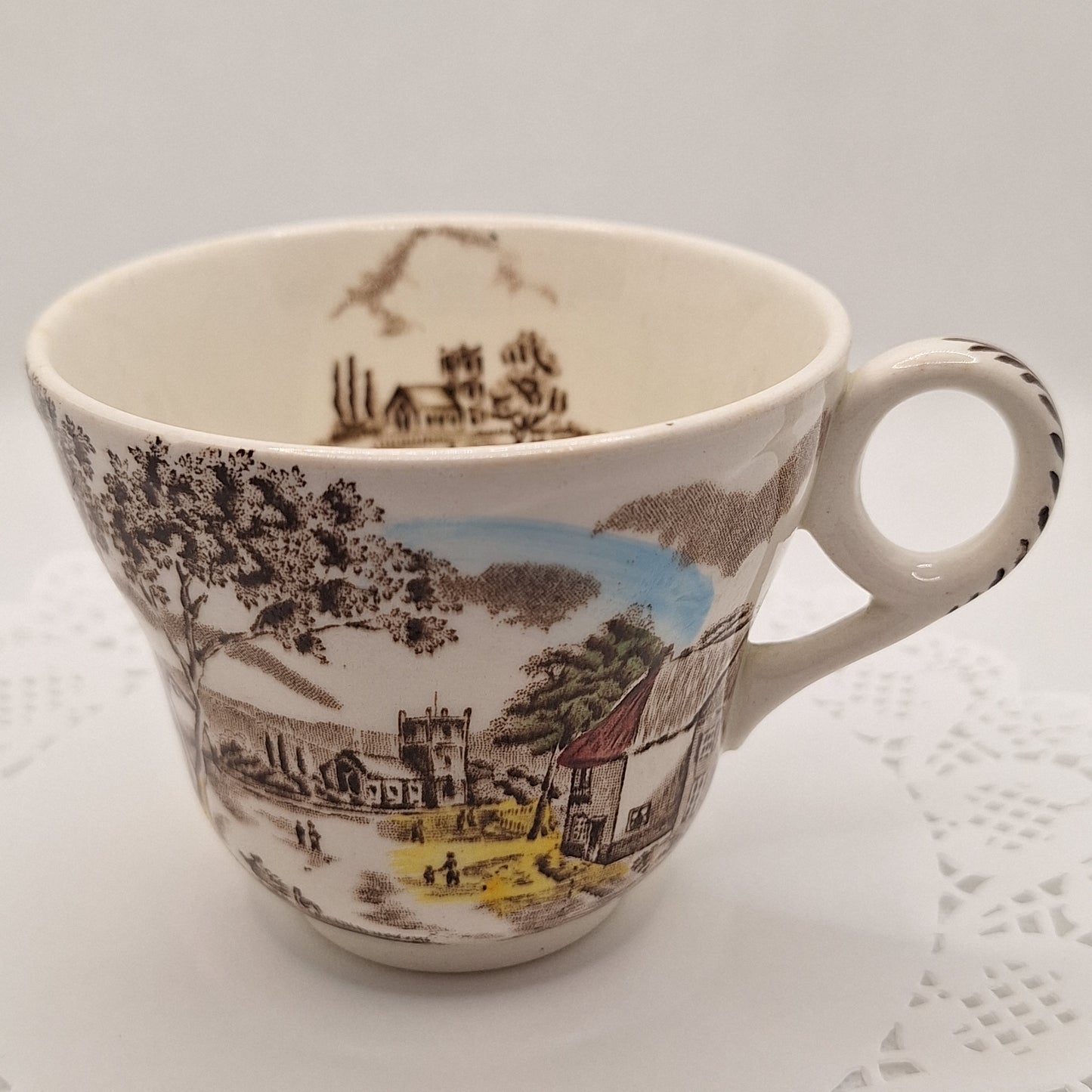 W.H. Grinolfy Sunday Morning Soy Wax Teacup Candle