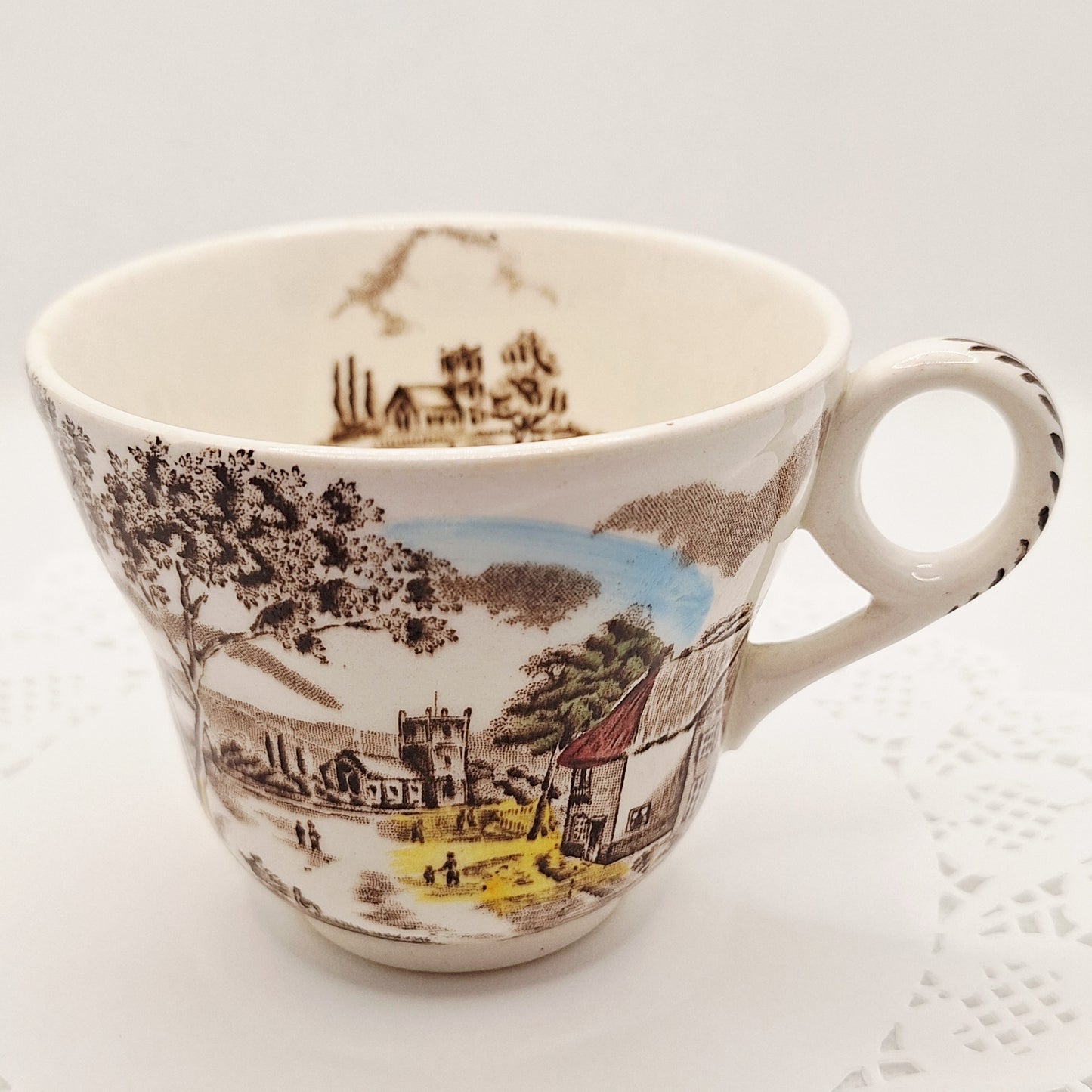 W.H. Grinolfy Sunday Morning Soy Wax Teacup Candle