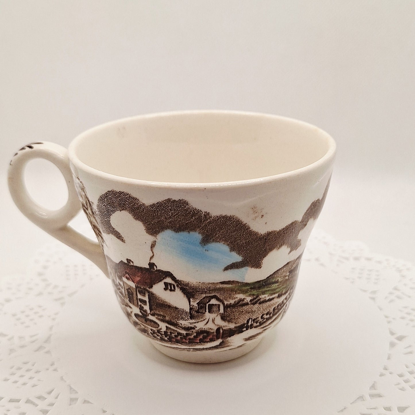 W.H. Grinolfy Sunday Morning Soy Wax Teacup Candle