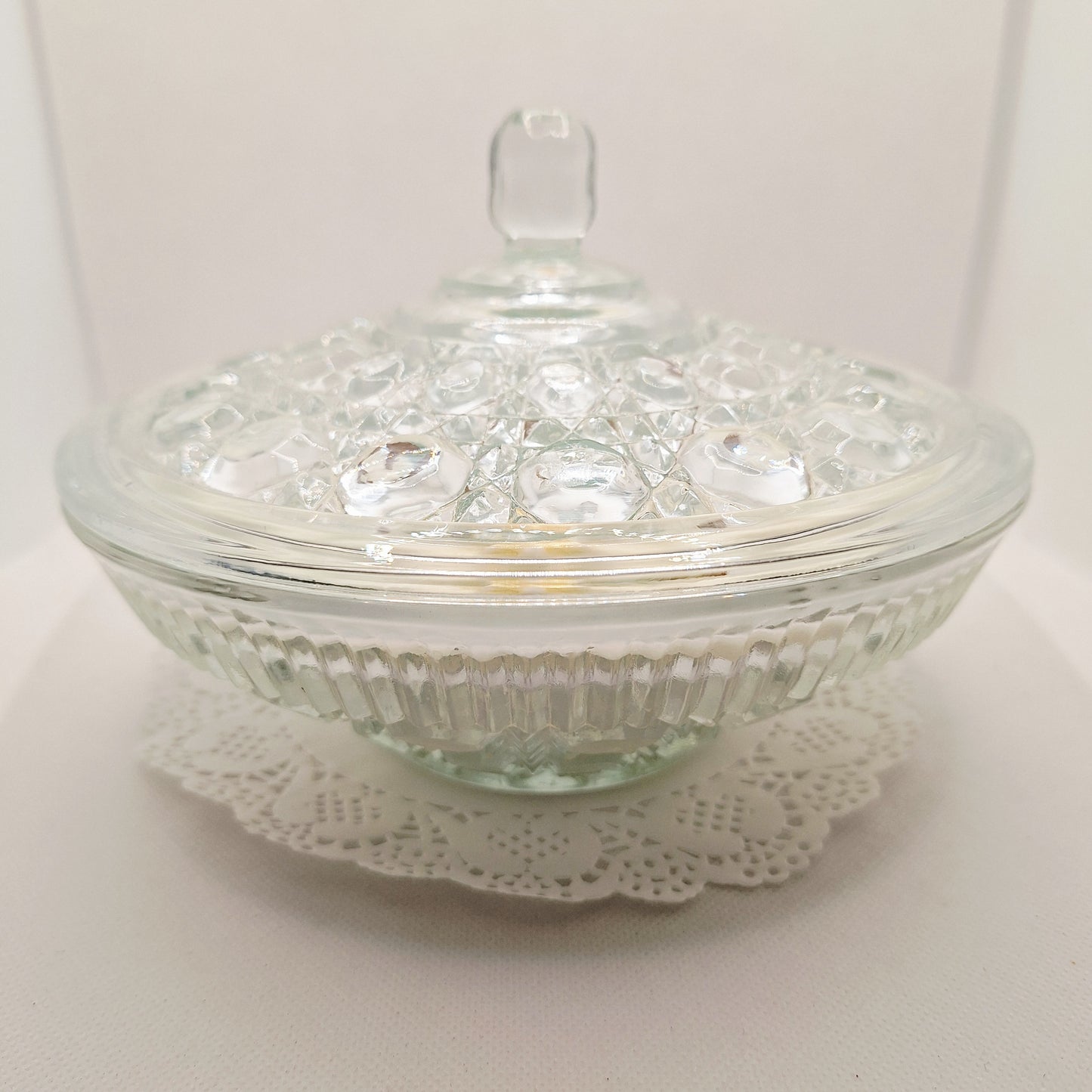 Woodland Elves Depression Glass Wood Wick Candle