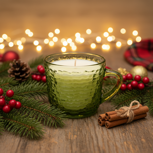 Anchor Hocking Soreno Soy Wax Teacup Candle