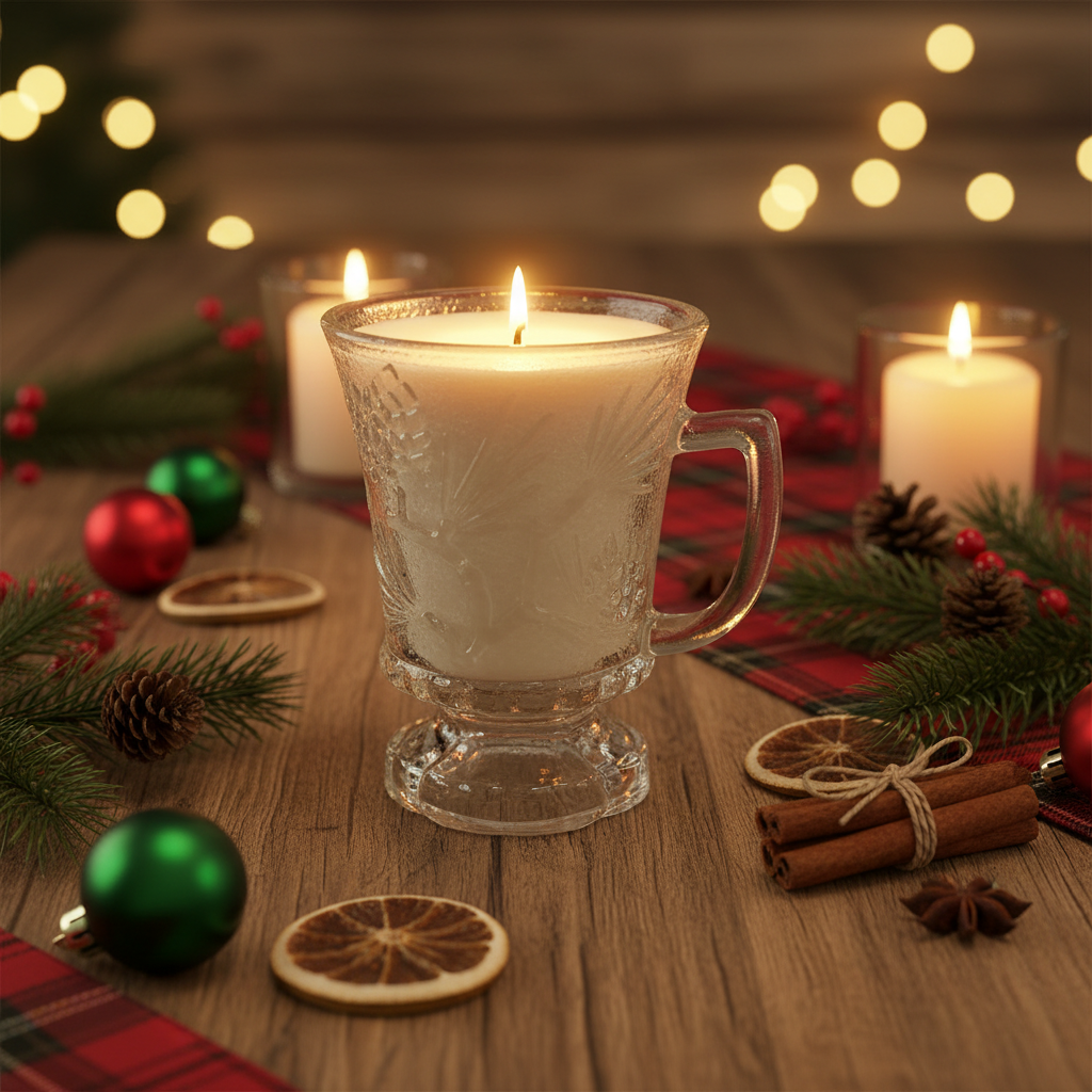 Vintage Tiara Ponderosa Mug Soy Wax Candle