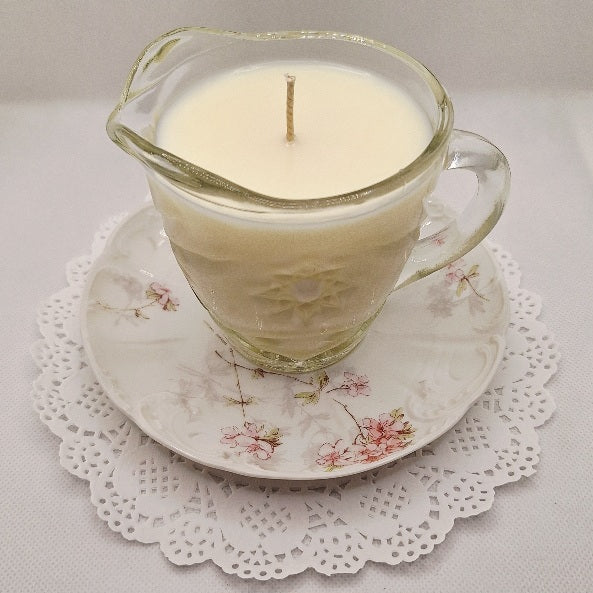 Haviland Limoges and Anchor Hocking Massage Oil Candle
