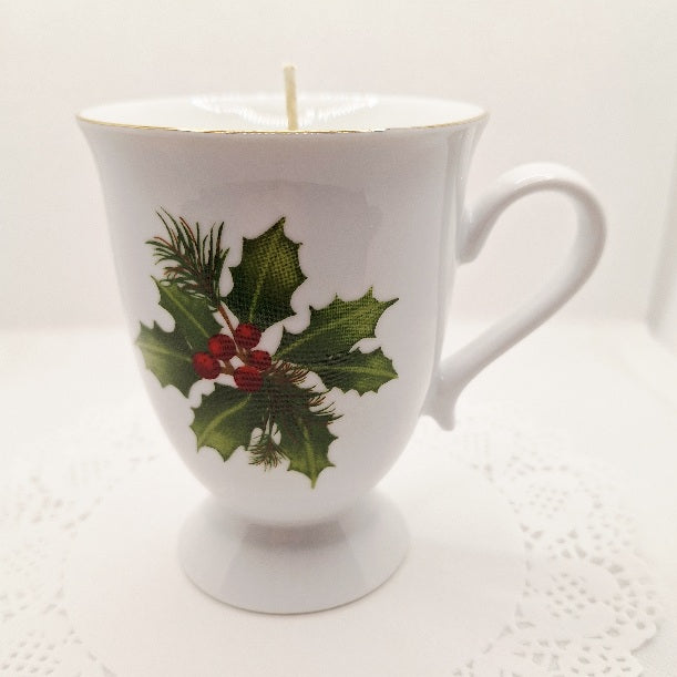 Yuletide Holly Soy Wax Candle
