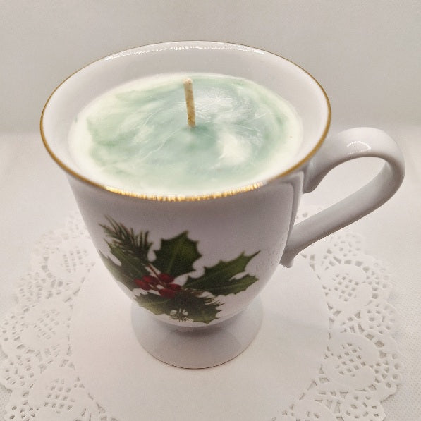 Yuletide Holly Soy Wax Candle