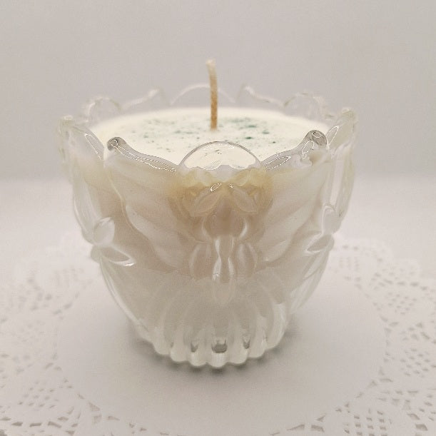 Gorham Lead Crystal Angel Votive Candle