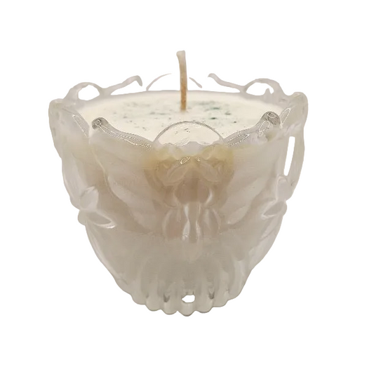 Gorham Lead Crystal Angel Votive Candle