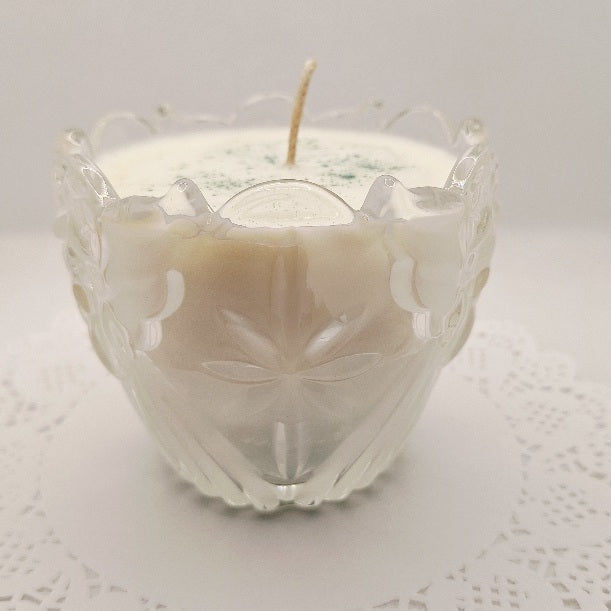 Gorham Lead Crystal Angel Votive Candle