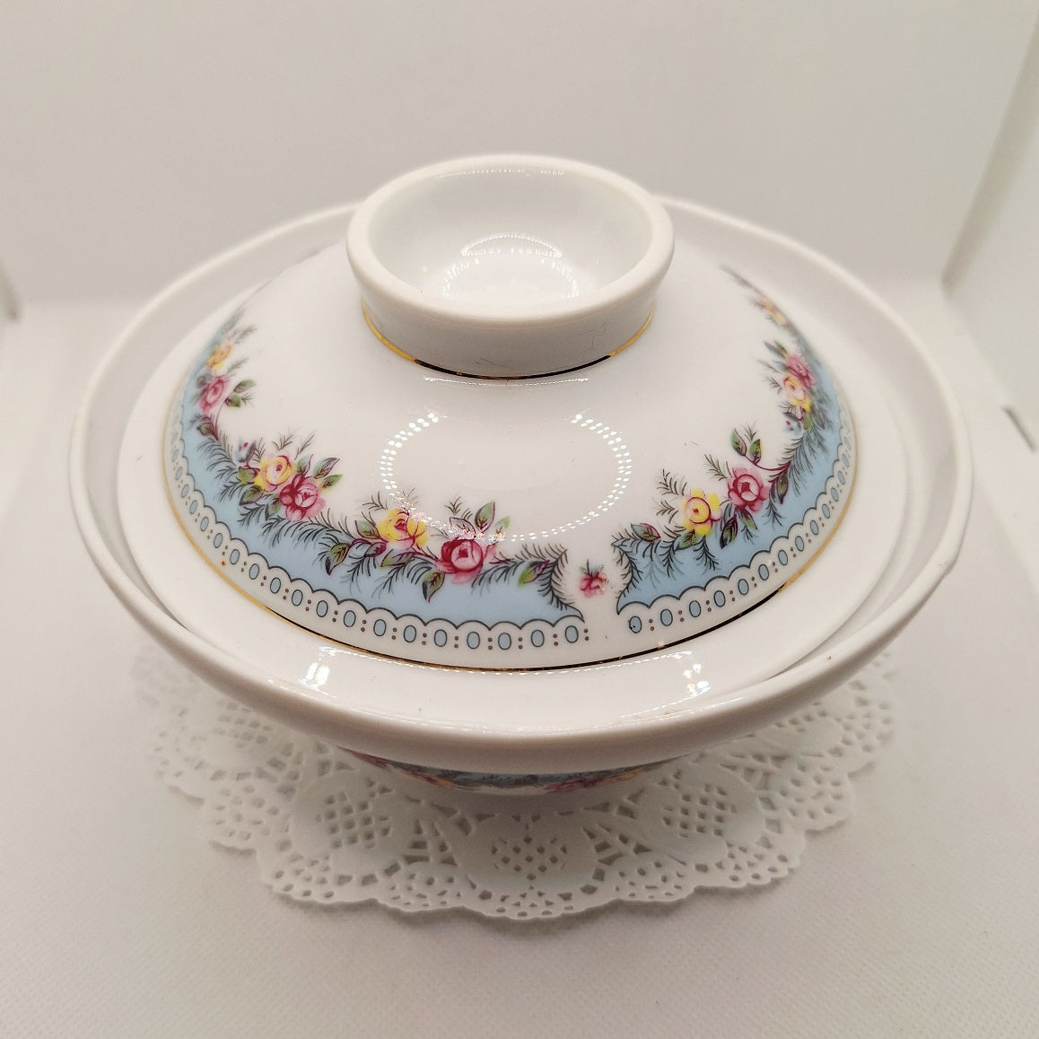 Chinese Porcelain Ramen Bowl Soy Wax Candle