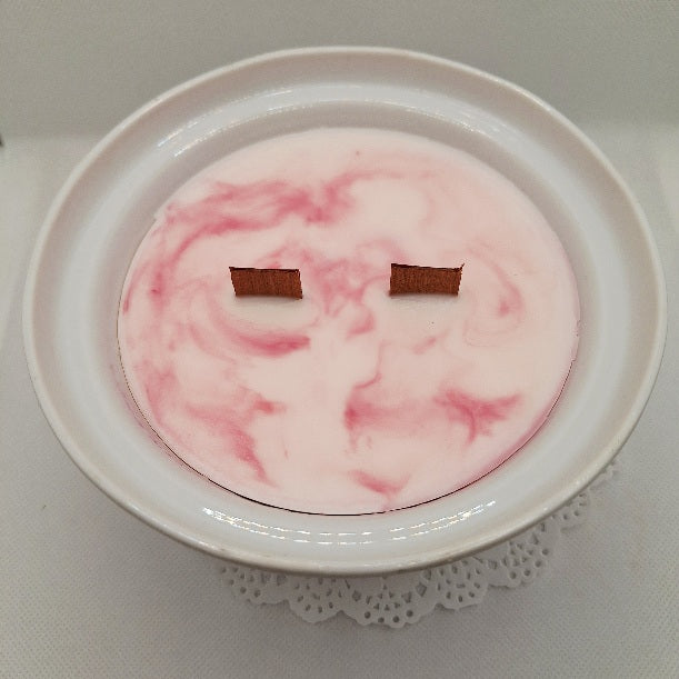 Chinese Porcelain Ramen Bowl Soy Wax Candle