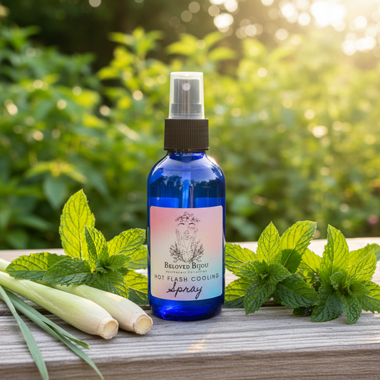 Hot Flash Cooling Aromatherapy Spray