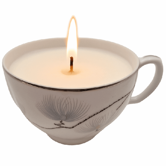 Scented Soy Wax Teacup Candle Monthly Subscription Box