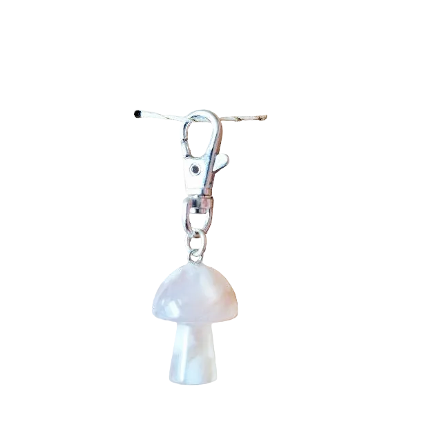 Crystal Mushroom Charms