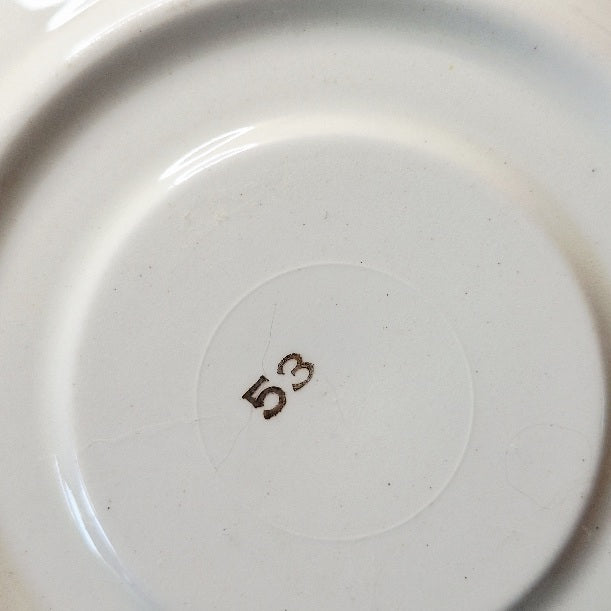 Vintage 1950s Sovereign Potters “Minuet” Courting Couple Cup & Saucer — Made in Canada, Gold Filigree Soy Wax Candle